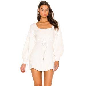 Free People Emmaline Mini Dress in White
